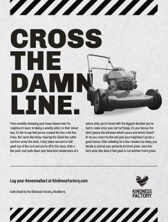 Kindness Factory: Cross The Line - Public Kindness Announcements